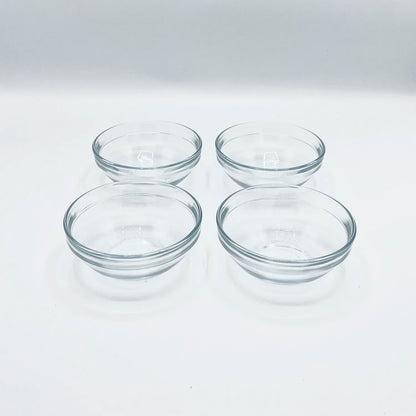 Glass Bowl Set 4-Pack
